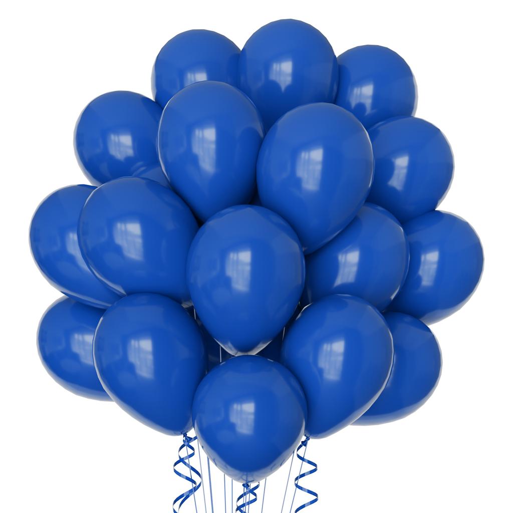 10pcs Set 10inche Blue Latex Latex Party Balloons For Birthday Party Party Balloons Birthday Balloons Latex Balloon