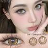 AMARA  Colored Contacts Lenses Brown Lenses Purple Lens Natural Look Cosmetics Colored Pupils Eyes Color Lens Soft High Quality