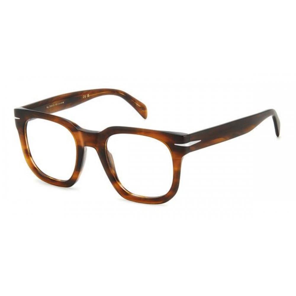 

David Beckham Db 7123 Ex4 Men Eyeglasses Brown Horn/50