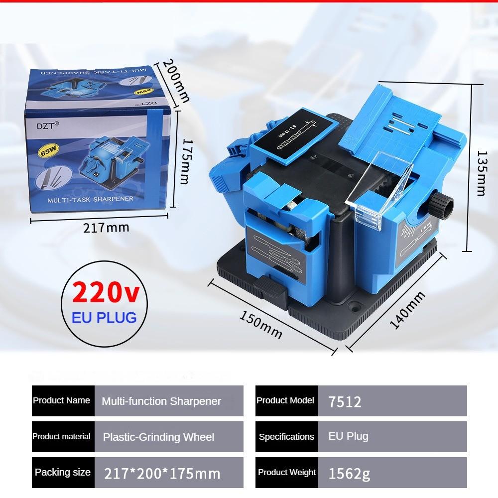 

Бытовая электрическая точилка для ножей Дрель Шлифовальный электроинструмент 150 * 140 * 135мм Портативная многофункциональная заточная машина