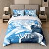 3Pcs Bed Set,Sabrina Carpenter 1 Duvet Cover and 2 Pillowcases, Printed Bedding Decor For Guest Room
