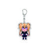 55MM Anime Shugo Chara Keychain Yume Hinomori Kuroya Kaito Haruto Yashiro Key Chain Acrylic Model Plate Christmas Gifts