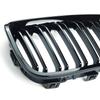 For BMW 1 Series F20 F21 116i 118i Grille Car Front Grill Kidney Grilles Gloss Black Racing Grill 2011-2014 Accessories