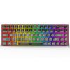 Y-FRUITFUL K60 Wired 68-Key Transparent Mechanical Keyboard
