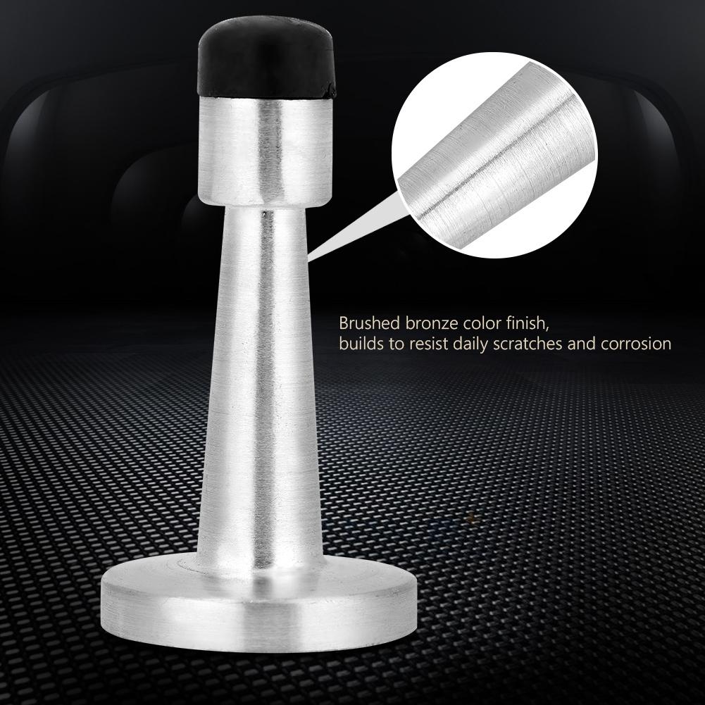 Alliage de Zinc Caoutchouc Anti Collision Butée de Porte Support Accessoire Maison Hôtel Bureau