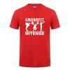 Intense T-Shirt Funny Birthday Gift For Dad Father Husband Round Neck Cotton T Shirt Fitness Bodybuilding Clothing