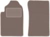 Beige Front Floor Mats For: SsangYong Rexton I SUV (2001-2006)