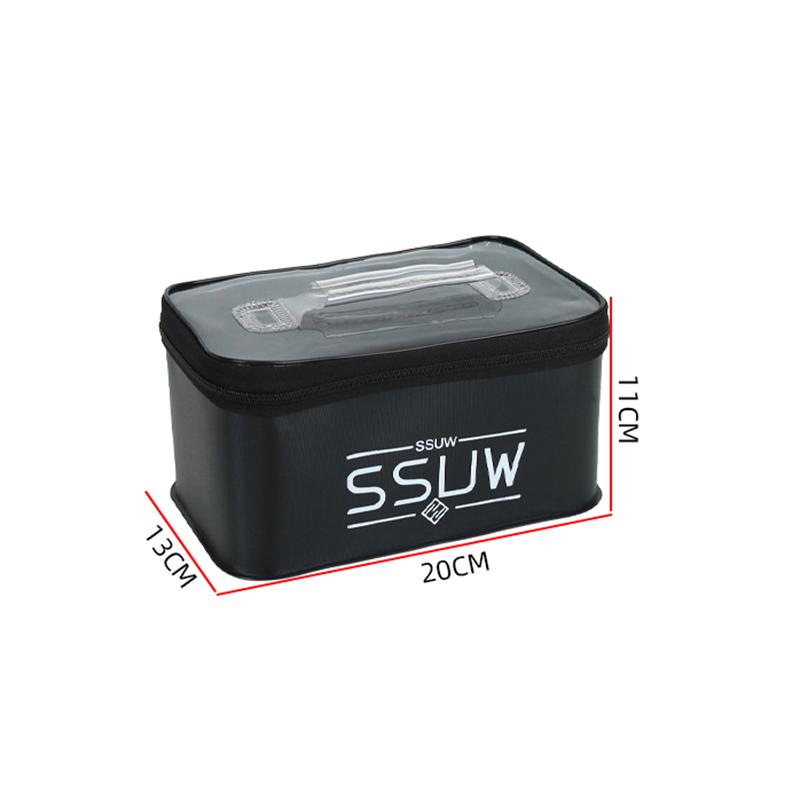 

Портативный ящик для рыболовных инструментов из ЭВА с ручкой, контейнер для хранения рыболовных аксессуаров и живой наживки, 3 л/5 л/7 л, большой вместимости, контейнер для воды S