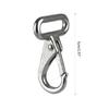 Metal Keys Chain Rings Swivel Clasps Lanyard Snap Hook Lobster Claw Clasps