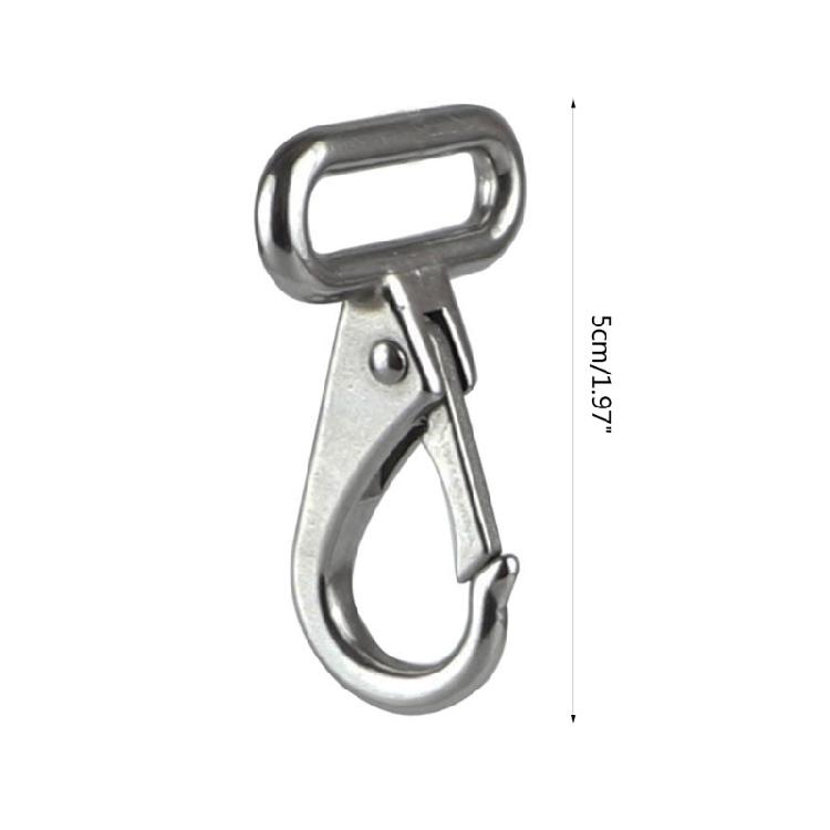 Metal Keys Chain Rings Swivel Clasps Lanyard Snap Hook Lobster Claw Clasps