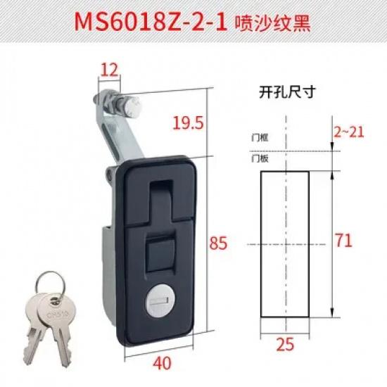 Compression Lock Latch Handle for Toolbox Camper Trailer Truck Caravan Canopies Motorhome  Suitcase Luggage Black-S-with key