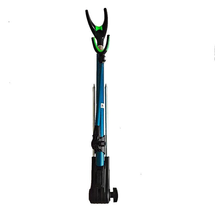 Portable Colorful Fishing Rod Holder & Drying Rack with Luminous Rear Hanger
