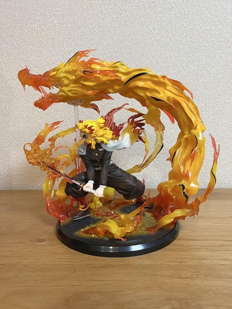 [USED] Aniplex Demon Slayer: Kimetsu no Yaiba Rengoku Kyojuro Figure