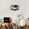Custom Metal Wall Art Spider Web Design Personalized Name Tags Halloween Decor Bohemian Style Unique Gift