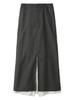 Emi Layered Gray Women's I-Line Skirt, 13WFS254081,