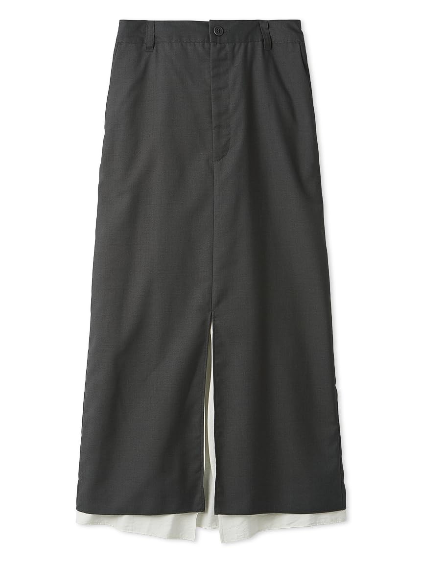 

Emi Layered Gray Women s I-Line Skirt, 13WFS254081,