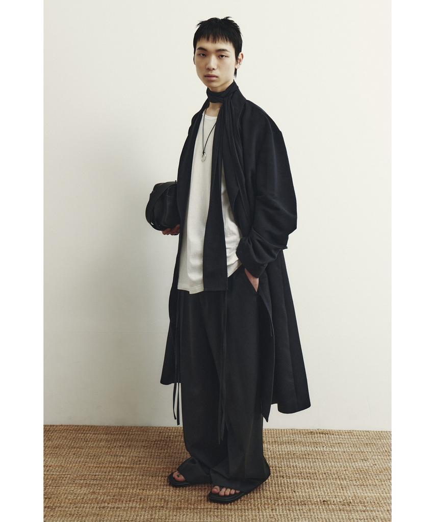 YOUTH String Wide Pants - Black