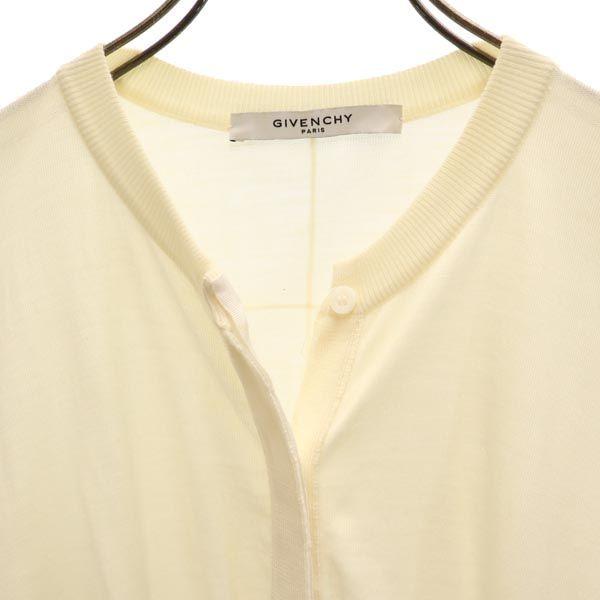 GIVENCHY Short sleeve knit cardigan XS White system Women Used