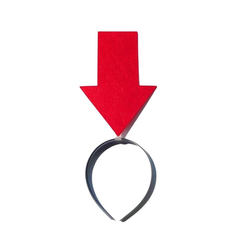 Einzigartiges Pfeillicht-Stirnband Lustiges Fragezeichen-Haarband Weihnachtsgeschenke Kopfschmuck für Mädchen Urlaubs-Haarreif Kostüm-Kopfschmuck