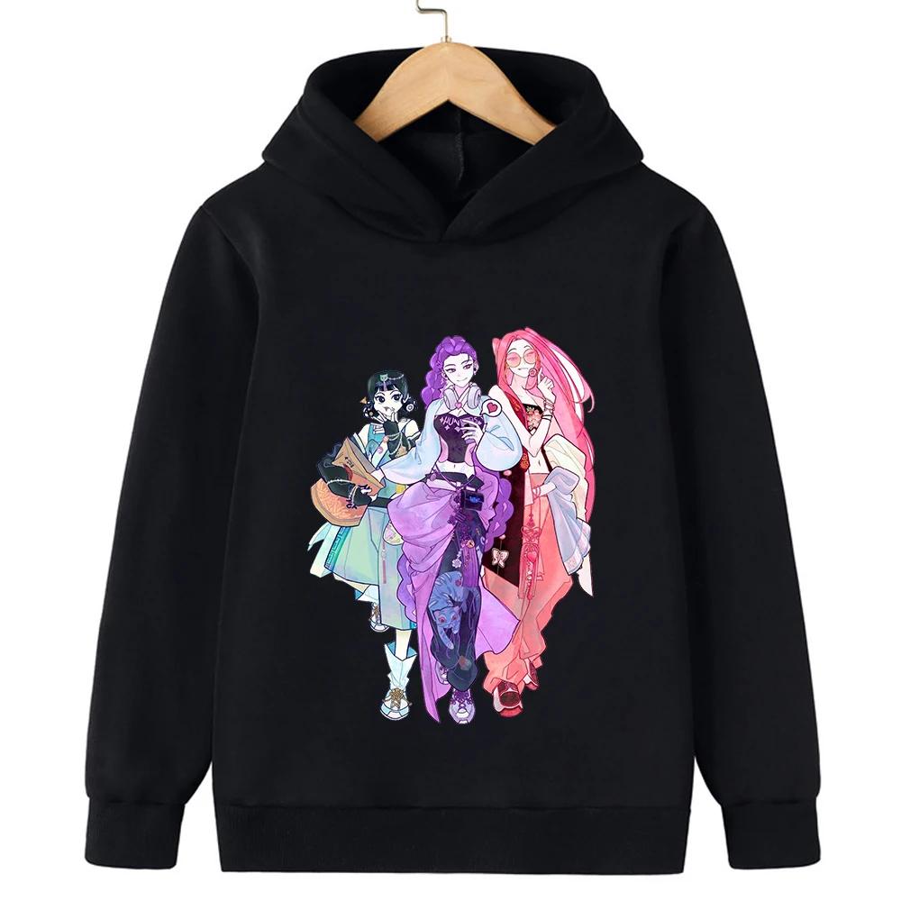Kpop Witch Hunt Boys, Girls, Children, Middle-aged and Young Adults, Spring and Autumn Hoodies, Thin Sweatshirts