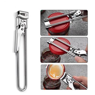 Stainless Steel Can Opener Non-slip Jar Opening Aid Gadget High Quality Kitchen Accessories