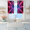 2 Panels Spiders and Glowing Spider Webs Printed Curtains   Shade and Privacy Protection   Suitable for Decorating Various Rooms