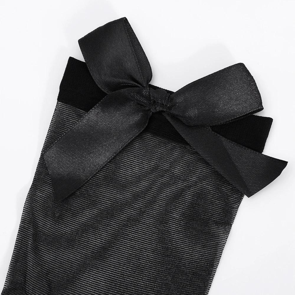 Letní ultra tenké punčochy Sexy punčochy nad kolena pro ženy Punčochové kalhoty Prodyšné Černé Bílé Punčocha JK Lolita Styl Dlouhá punčocha