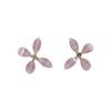 2025 Trendy Minimalist Petal Stud Earrings - Stylish & Delicate Fairy Design for Women