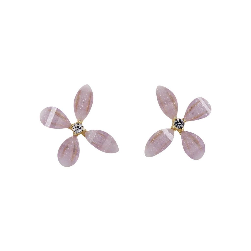 2025 Trendy Minimalist Petal Stud Earrings - Stylish & Delicate Fairy Design for Women