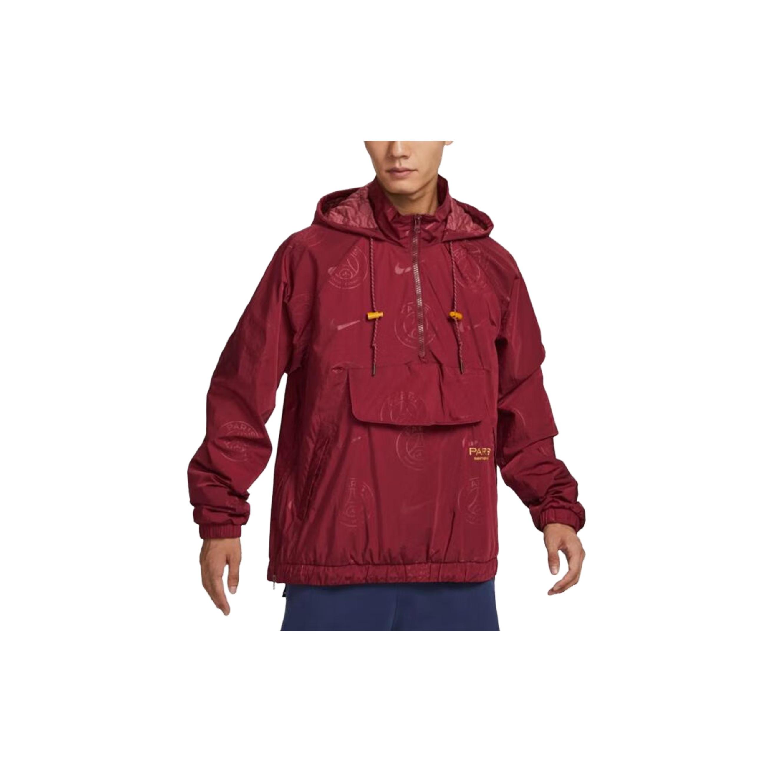 

Новая футбольная куртка Nike X Paris Saint Germain Team 31 Courtside с монограммой DZ3282-677 XXL