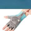 Half Finger Cycling Gloves for Men and Women In Summer Exposed Finger Thin Ice Silk Driving Breathable Non Slip Lure Fishing Sun Protection Gloves