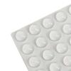 100 Stück selbstklebende Türstopper Gummidämpfer Puffer Schrank Stoßstangen Silikon Möbel Pads Kissen Schutzpolster