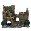 Resin Vintage Western Castle Ornaments Landscape Decoration for Aquarium Fish Tank