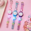 Cartoon Party Unicorn Glow Watch Colorful Hand Scale Quartz Watch for Halloween Christmas Gifts