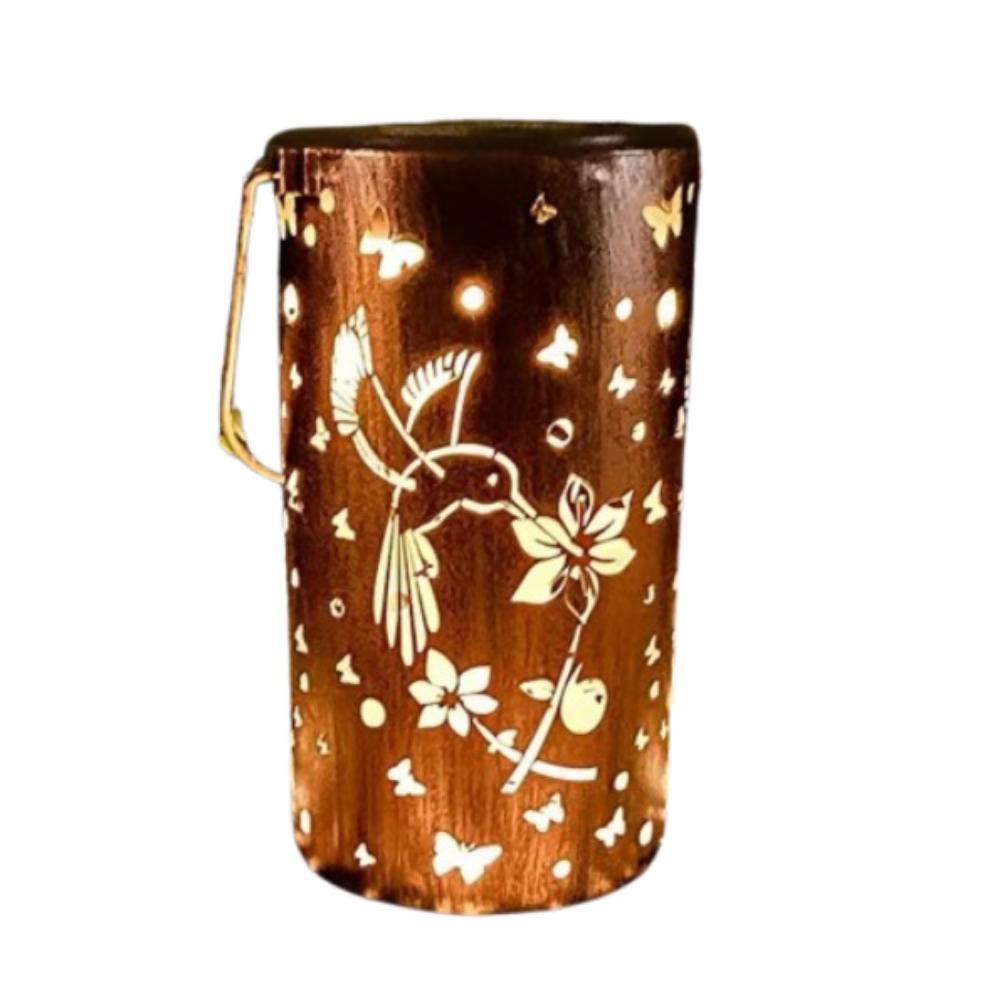 Butterfly/Flower Hanging  Solar Lanterns Solar Powered Wind Chime Hanging Lamp  Home Decoration