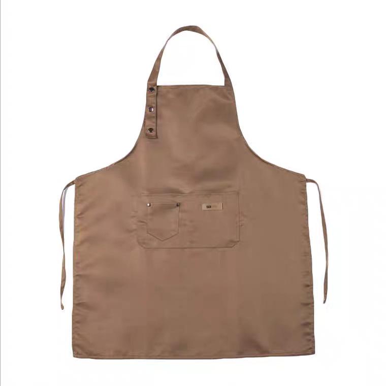 Unisex Waterproof Oilproof Kitchen Apron with Logo Print
