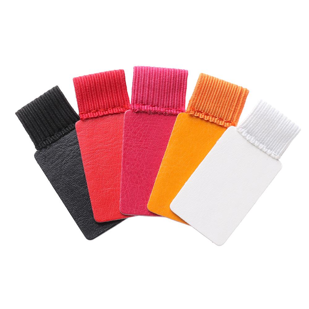 Self-Adhesive Notebook Accessories Self-adhesive Pens Holder Leather Pen Clips Pencil Elastic Loop