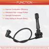 UXCELL 4pcs Car Spark Plug Coil Wires Ignition Coil Harness Cable 7mm Fit for Honda CR-V 1997-2001 L4 2.0L