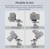 Quick Release Plate Aluminium Alloy Foldable L Shaped Camera Quick Release Plate with 1Celsius4in and 3Celsius8in Screw Hole for   Camera