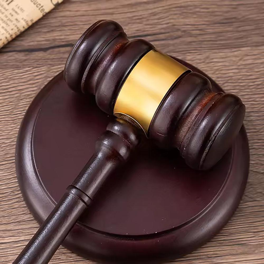 Delicate Wood Gavel Handmade Wooden Auction Hammer Wood Gavel And Sound Block For Lawyer Judge Auctioneer Auction Sale Decor