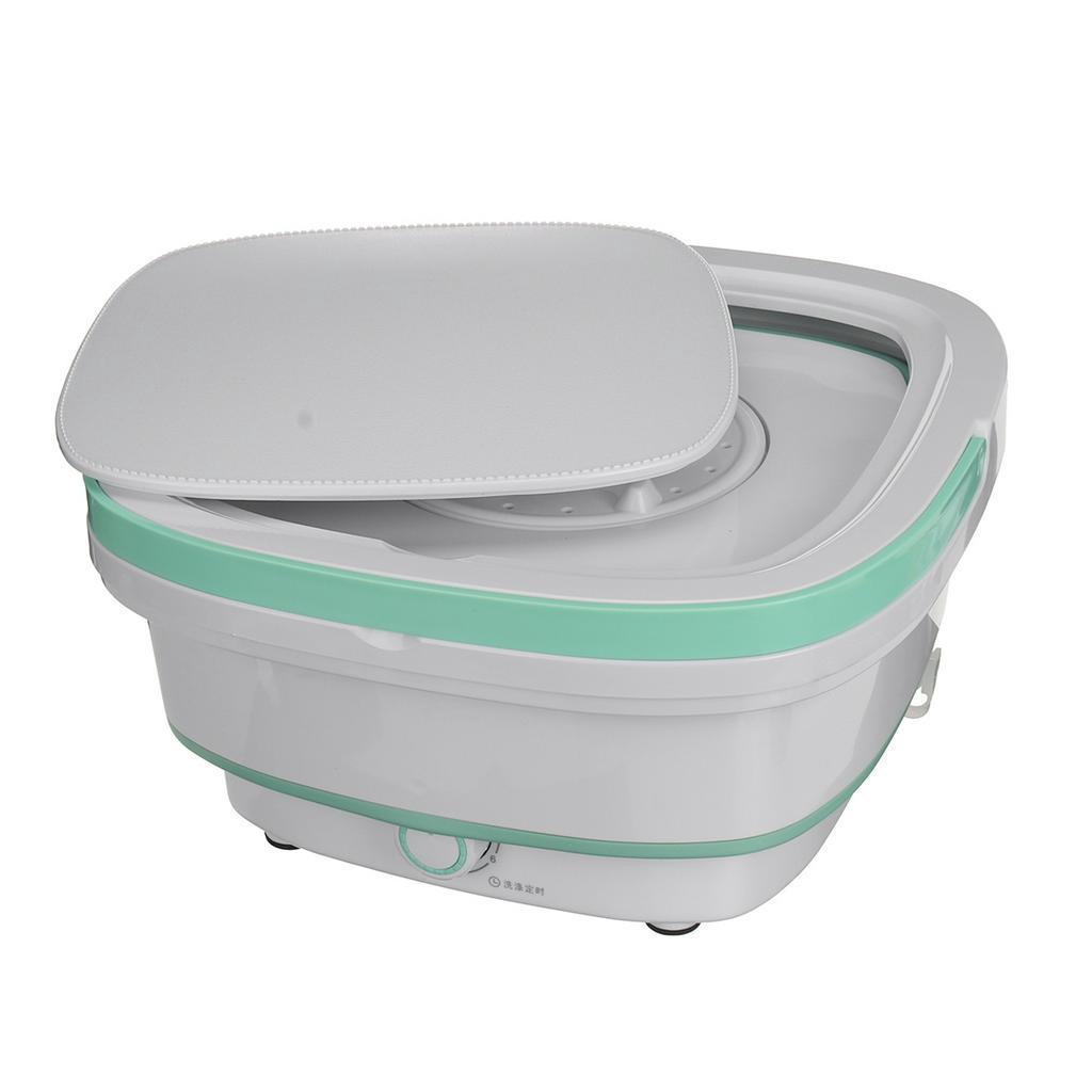 Portable Dehydration Ultrasoni Folding Clothes Washing Machine 220V Semi-automatic Laundry Underwear Cleaning Washing Machine