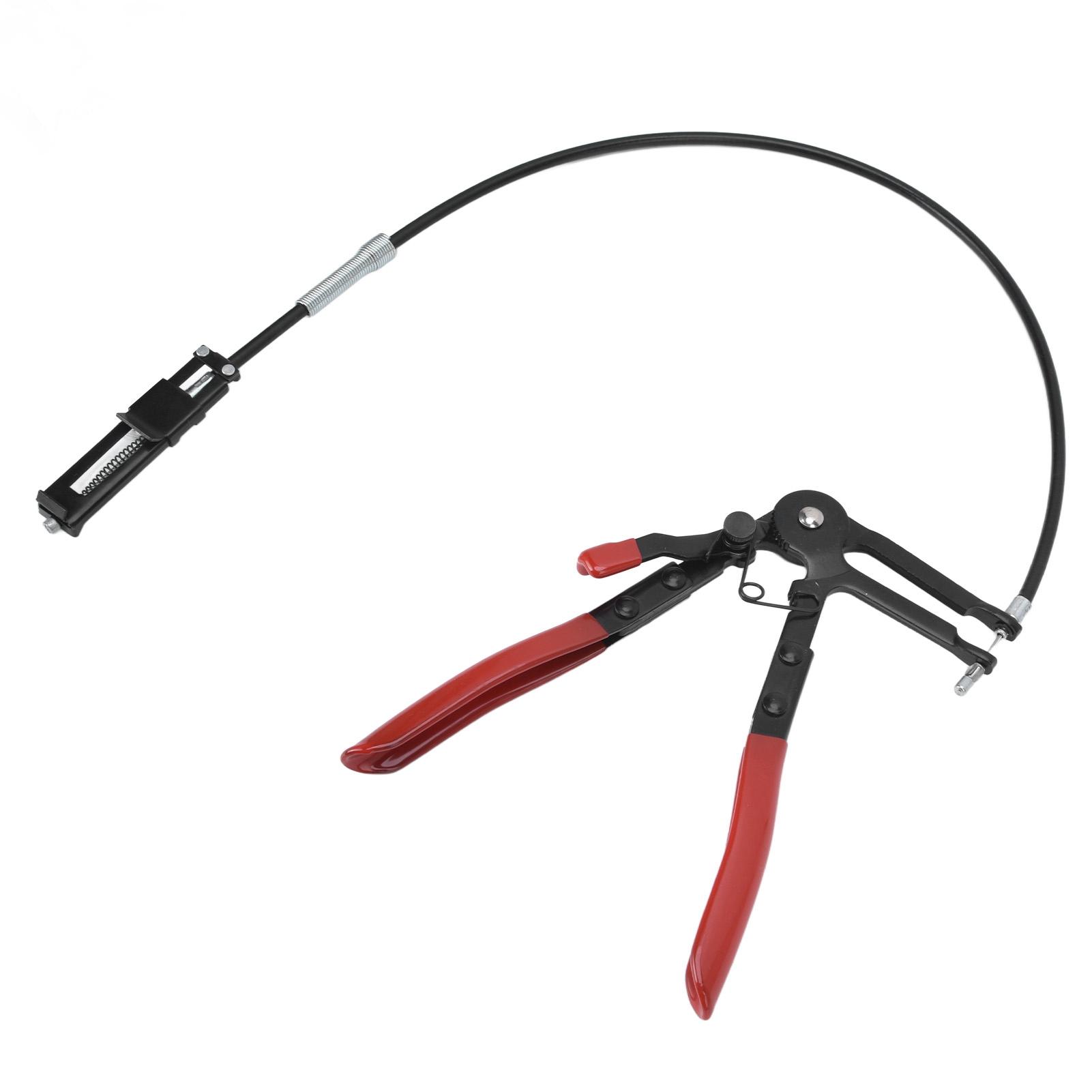 

Гибкие клещи для хомутов 65 Марганцевая сталь Длинные губки Пружинные клещи для шлангов для топлива