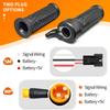 12V-72V WUXING 20X Full Twist Throttle Electric Bicycle Right Handle 3Pin SM/Waterproof Plug Brushless Motor Bicycle