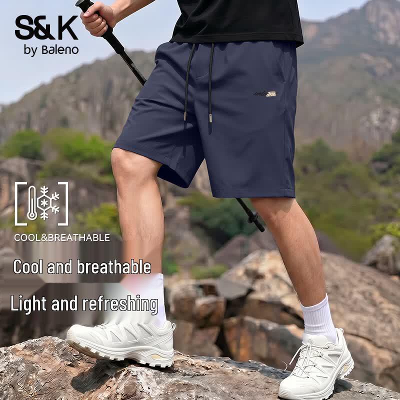 Baleno Men s 2026 Ice Silk Cooling Sport Shorts M