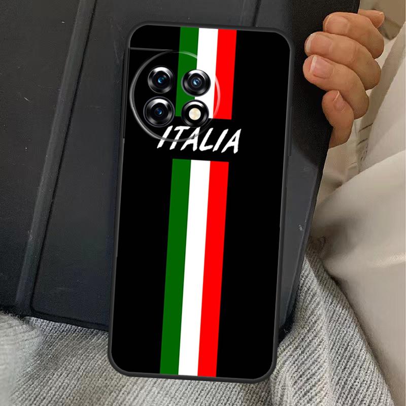 Italy Flag Case For OnePlus 15 13T 13 12 11 13R 12R 10R 10T 8T OnePlus Nord 5 CE 3 4 Lite N20 N30 Cover