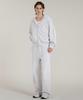 Ssin And Lee Easy Form Oversized Zip-Up Hoodie In Back Melange