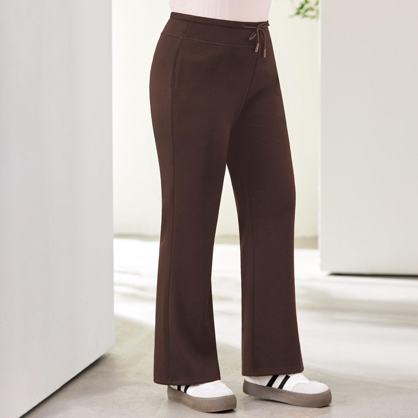 2026 Spring/Summer Plus Size Women s Soft Drape Sports Flare Pants 6XL (190-210 jin)