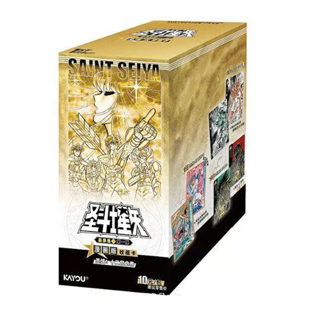 New Saint Seiya Cloth Awakening Card Box Manga Edition Collectible Card Star Pack Japanese Anime Rare Collection Cards
