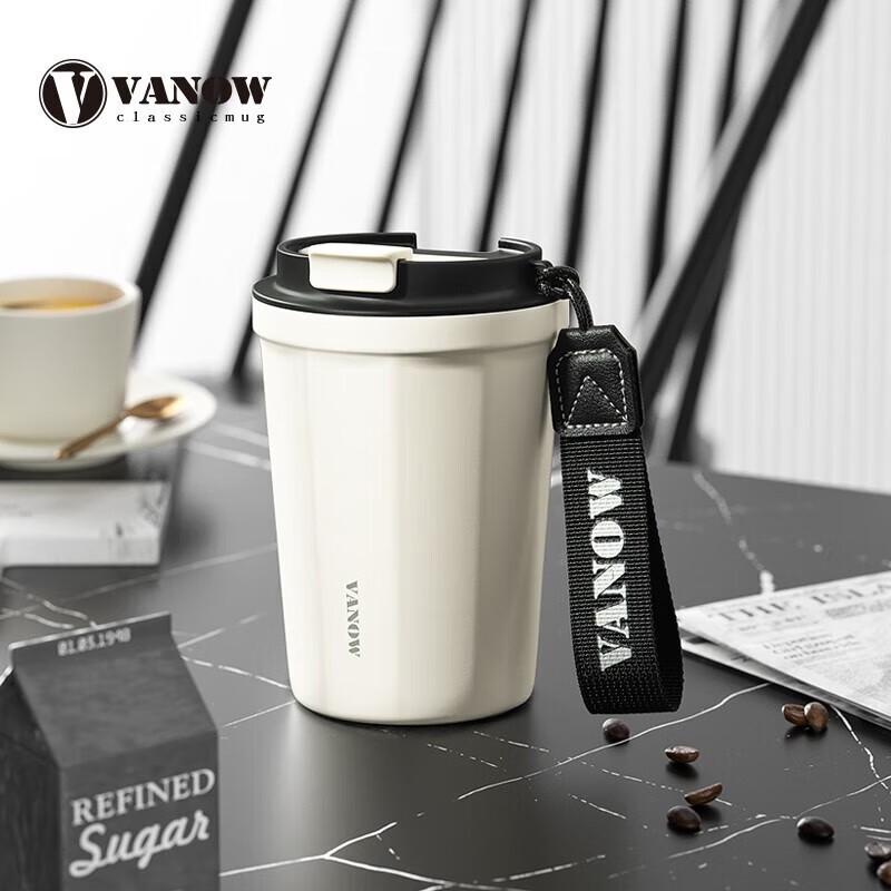 Восьмиугольная кофейная кружка Vanow из нержавеющей стали