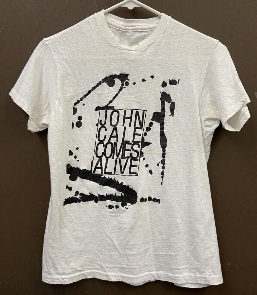 JOHN CALE Comes Alive Album Adult Unisex Tee Short Sleeve Shirt NE144 Unisex T-Shirt XXXXL